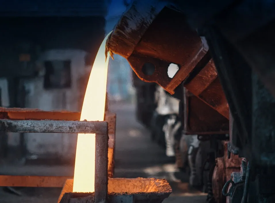 Close up of a furnace